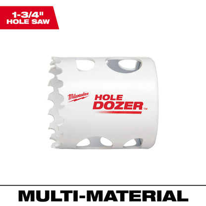Milwaukee 49-56-0102 HOLE DOZER 1-3/4 Inch Bi-Metal Hole Saw