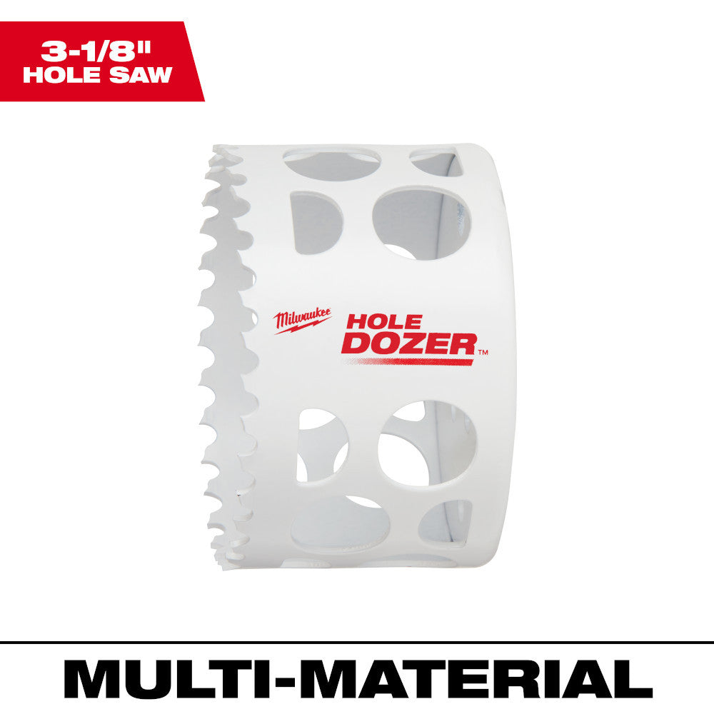 Milwaukee 49-56-0177 HOLE DOZER 3-1/8 Inch Bi-Metal Hole Saw