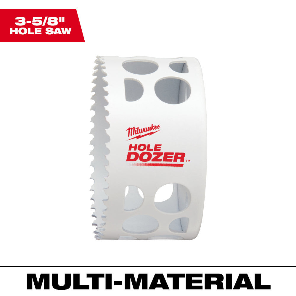 Milwaukee 49-56-0197 HOLE DOZER 3-5/8 Inch Bi-Metal Hole Saw