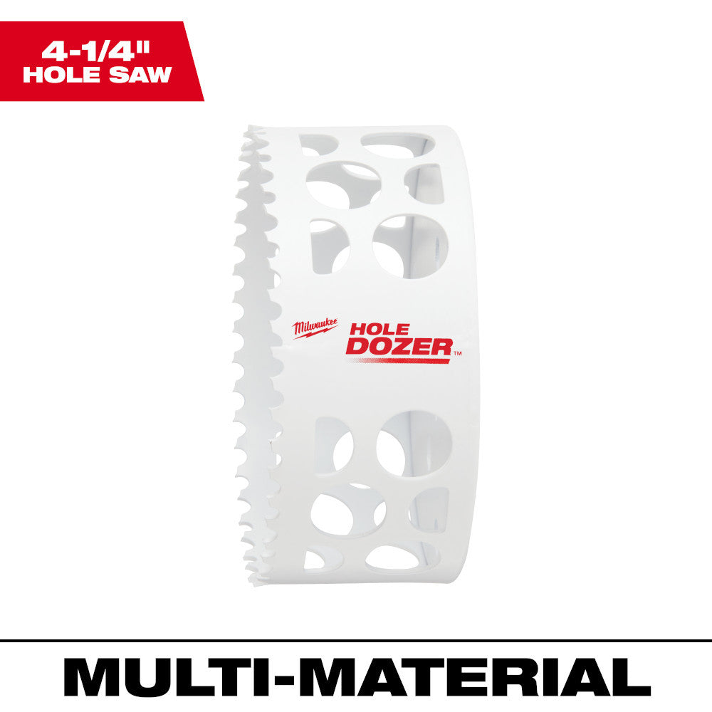 Milwaukee 49-56-0223 HOLE DOZER 4-1/4 Inch Bi-Metal Hole Saw