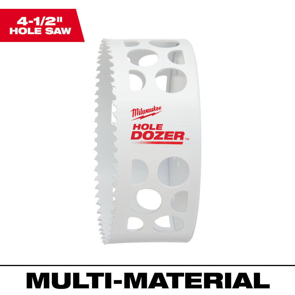 Milwaukee 49-56-0233 HOLE DOZER 4-1/2 inch Bi-Metal Hole Saw