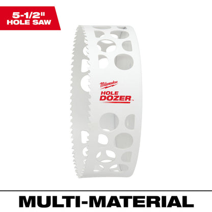 Milwaukee 49-56-0247 HOLE DOZER 5-1/2 inch Bi-Metal Hole Saw