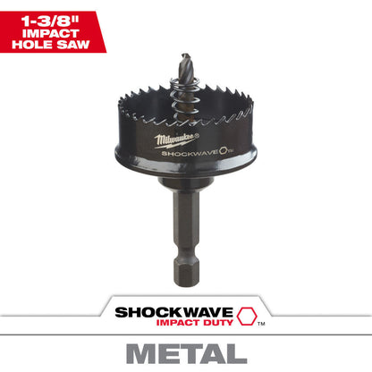 Milwaukee 49-56-9830 1-3/8 inch SHOCKWAVE Impact Duty Thin Wall Hole Saw