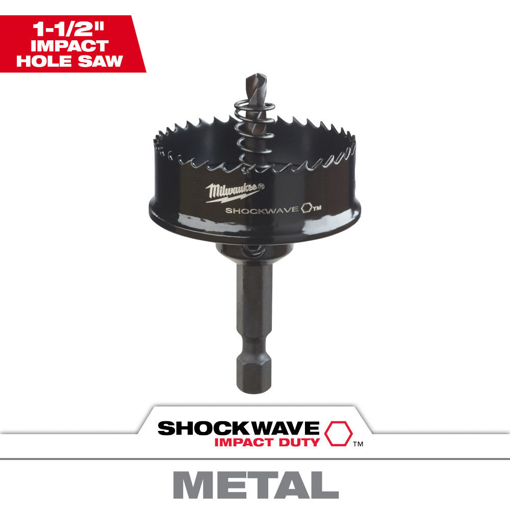Milwaukee 49-56-9835 1-1/2 inch SHOCKWAVE Impact Duty Thin Wall Hole Saw