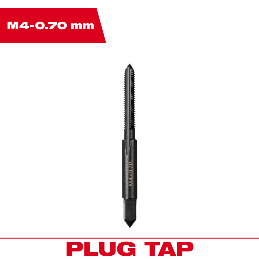 Milwaukee M4-0.70mm Straight Flute Plug Tap