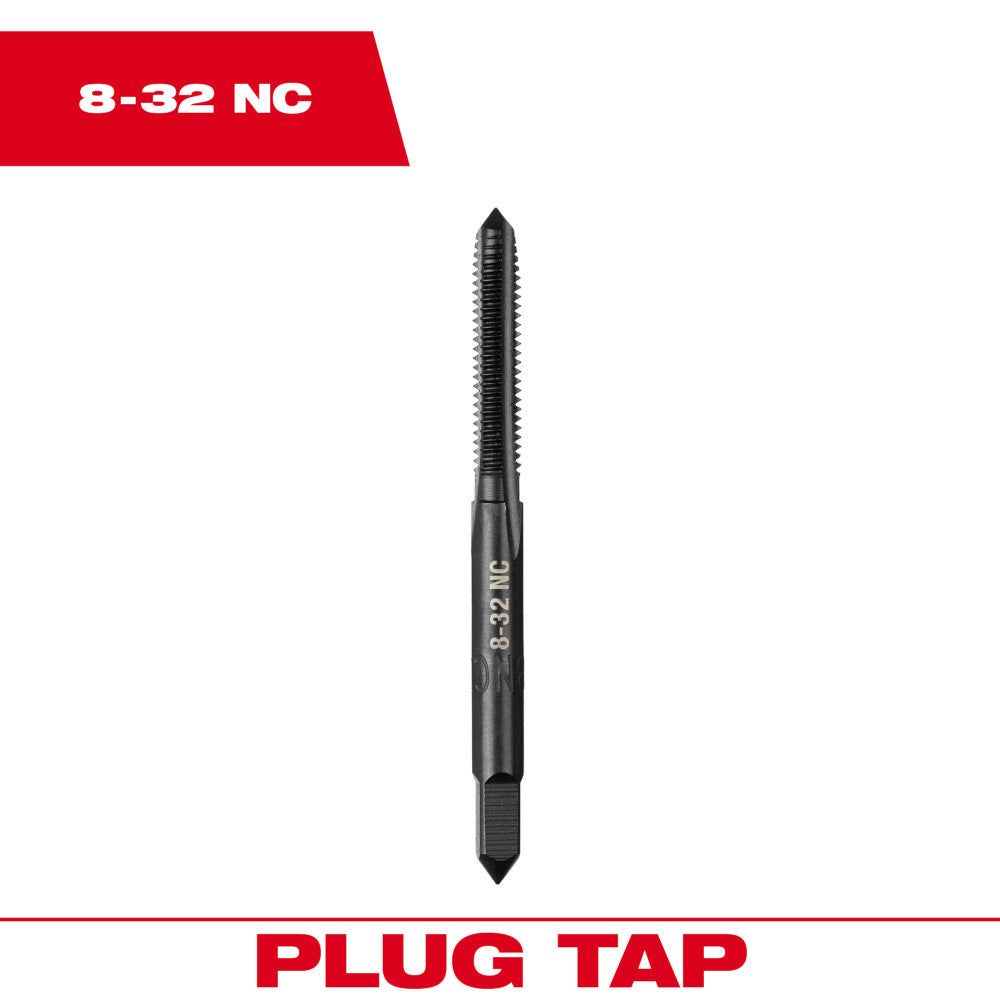 Milwaukee 8-32 NC Straight Flute Plug Tap