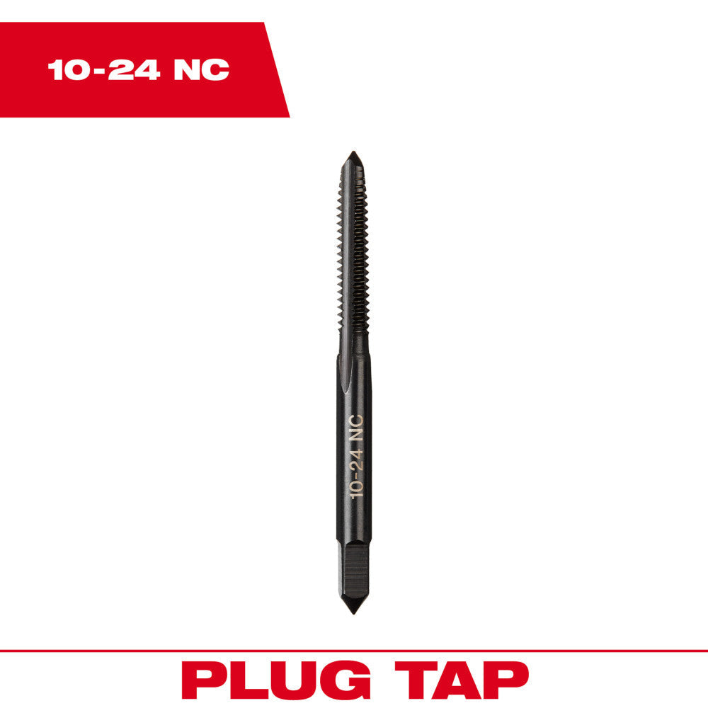 Milwaukee 10-24 NC Straight Flute Plug Tap