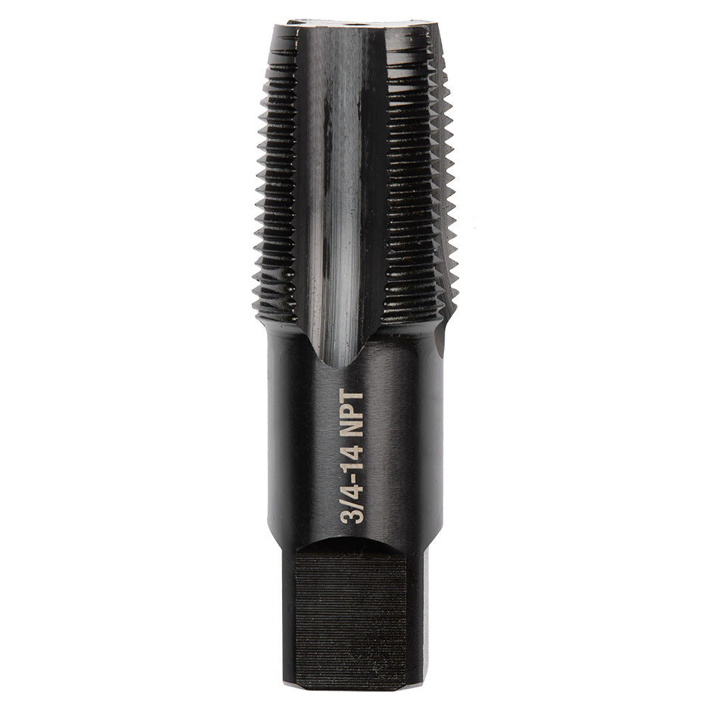 Milwaukee 3/4in-14 NPT Straight Flute Taper Tap