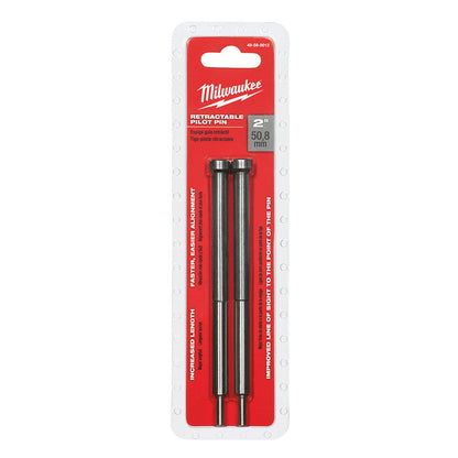 Milwaukee 49-59-0012 2 inch Retractable Pilot Pin showing in packaging