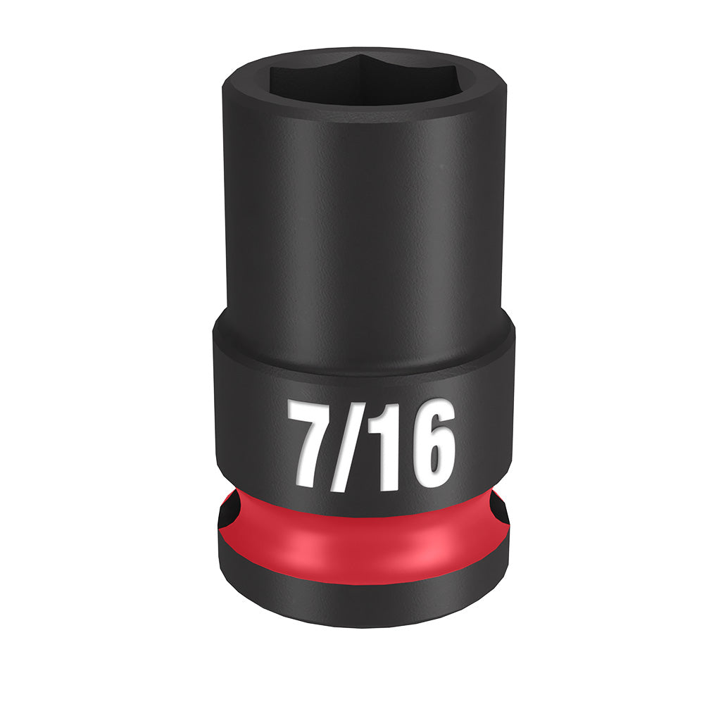 Milwaukee SHOCKWAVE Impact Duty 7/16in Socket with 3/8in Drive