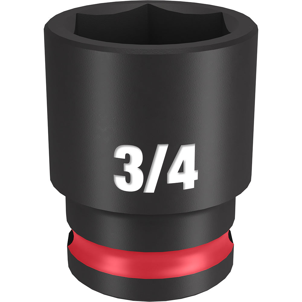 Milwaukee SHOCKWAVE Impact Duty 3/4in Socket with 3/8in Drive