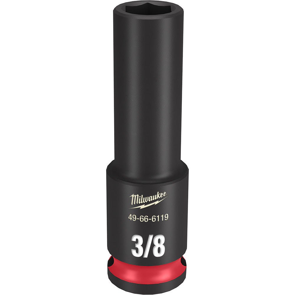 Milwaukee SHOCKWAVE Impact Duty Deep 3/8in Socket with 3/8in Drive