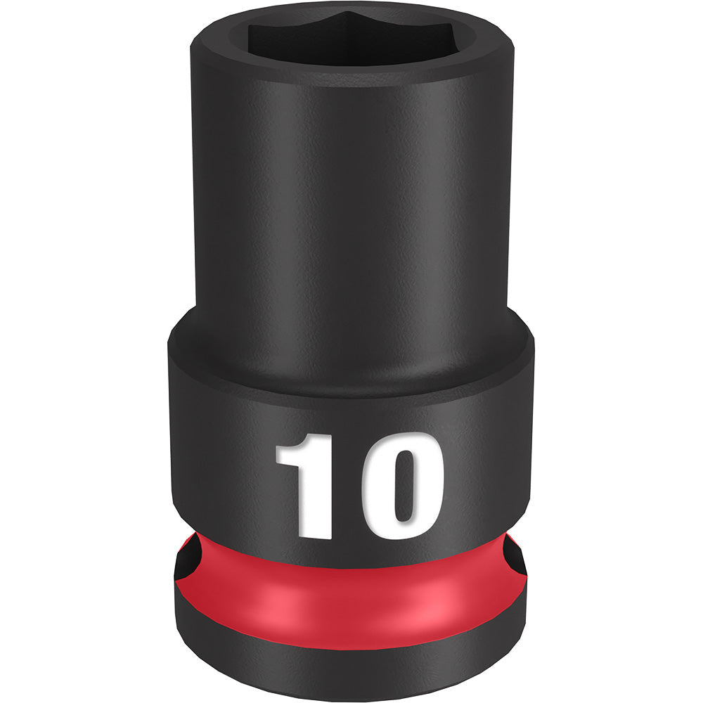 Milwaukee SHOCKWAVE Impact Duty 10mm Socket with 3/8in Drive