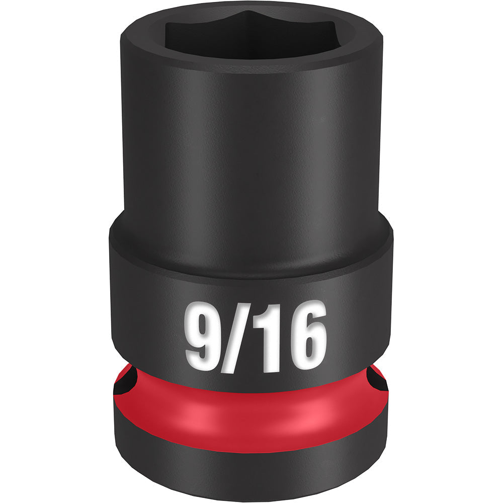 Milwaukee 9/16in SHOCKWAVE Impact Duty Socket with 1/2in Drive