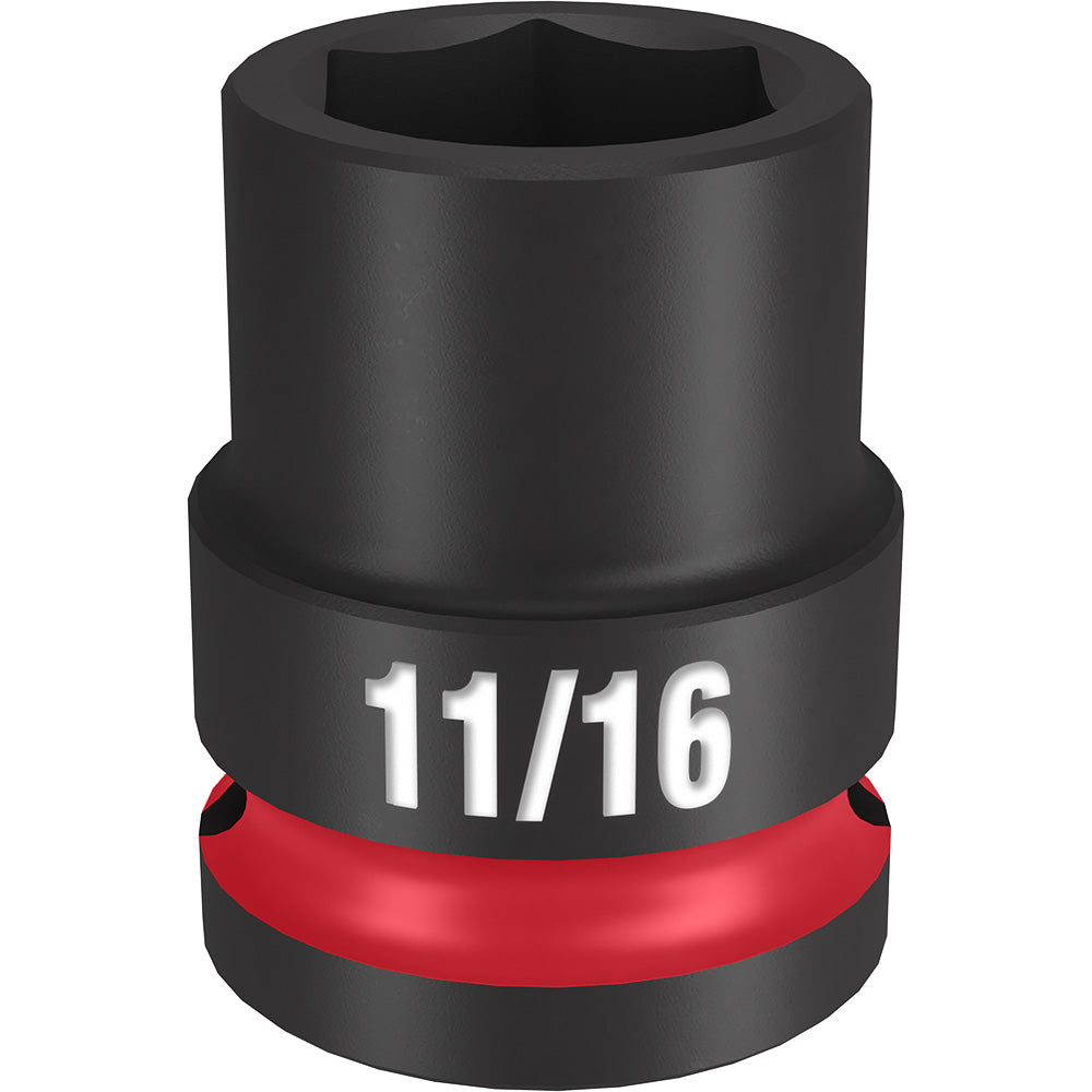 Milwaukee 11/16in SHOCKWAVE Impact Duty Socket with 1/2in Drive