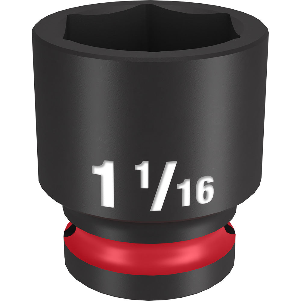 Milwaukee 1-1/16in SHOCKWAVE Impact Duty Socket with 1/2in Drive