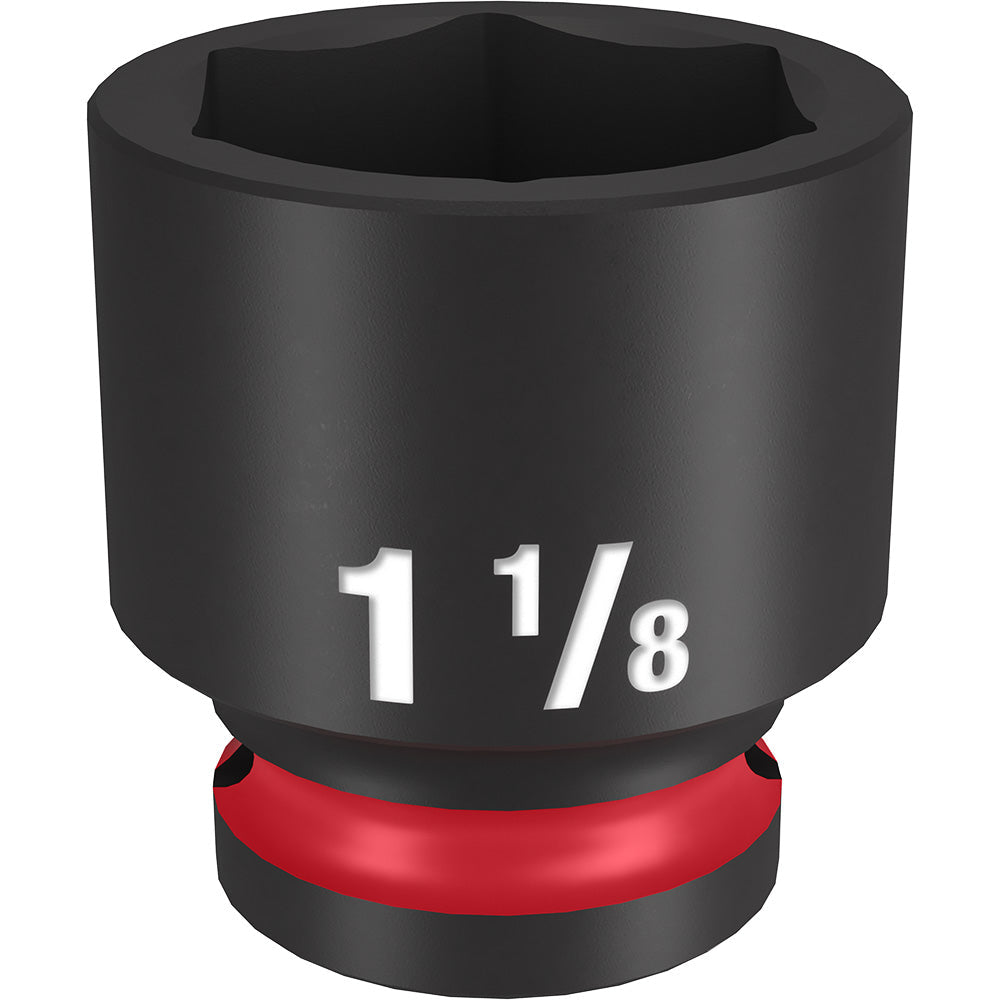 Milwaukee 1-1/8in SHOCKWAVE Impact Duty Socket with 1/2in Drive