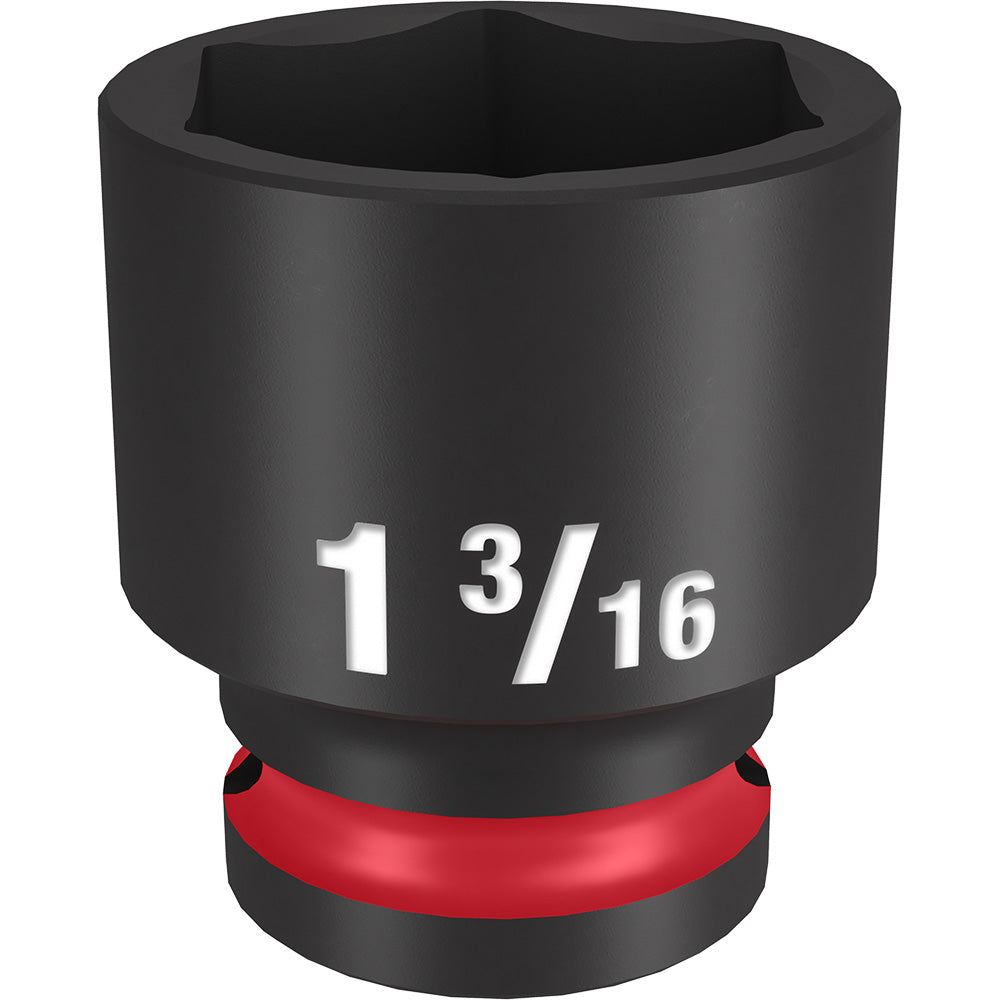 Milwaukee 1-3/16in SHOCKWAVE Impact Duty Socket with 1/2in Drive