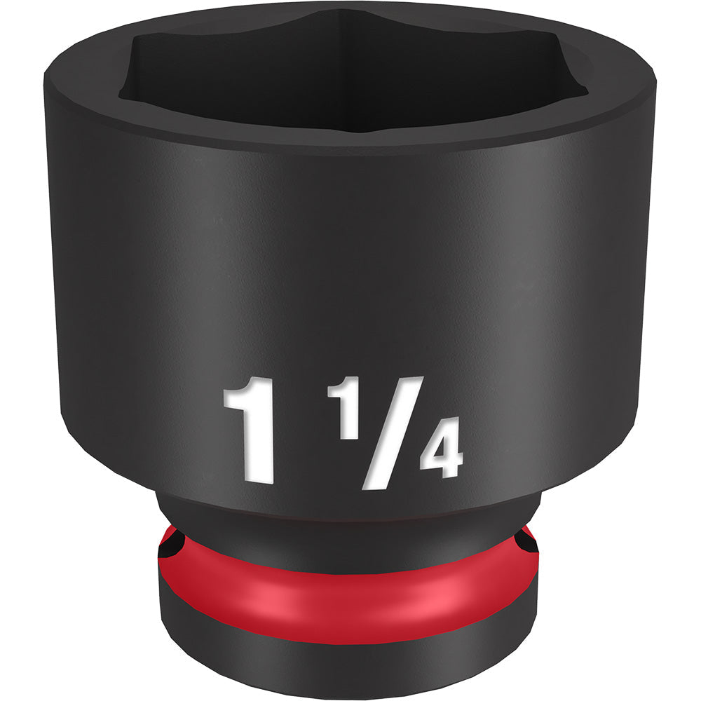 Milwaukee 1-1/4in SHOCKWAVE Impact Duty Socket with 1/2in Drive