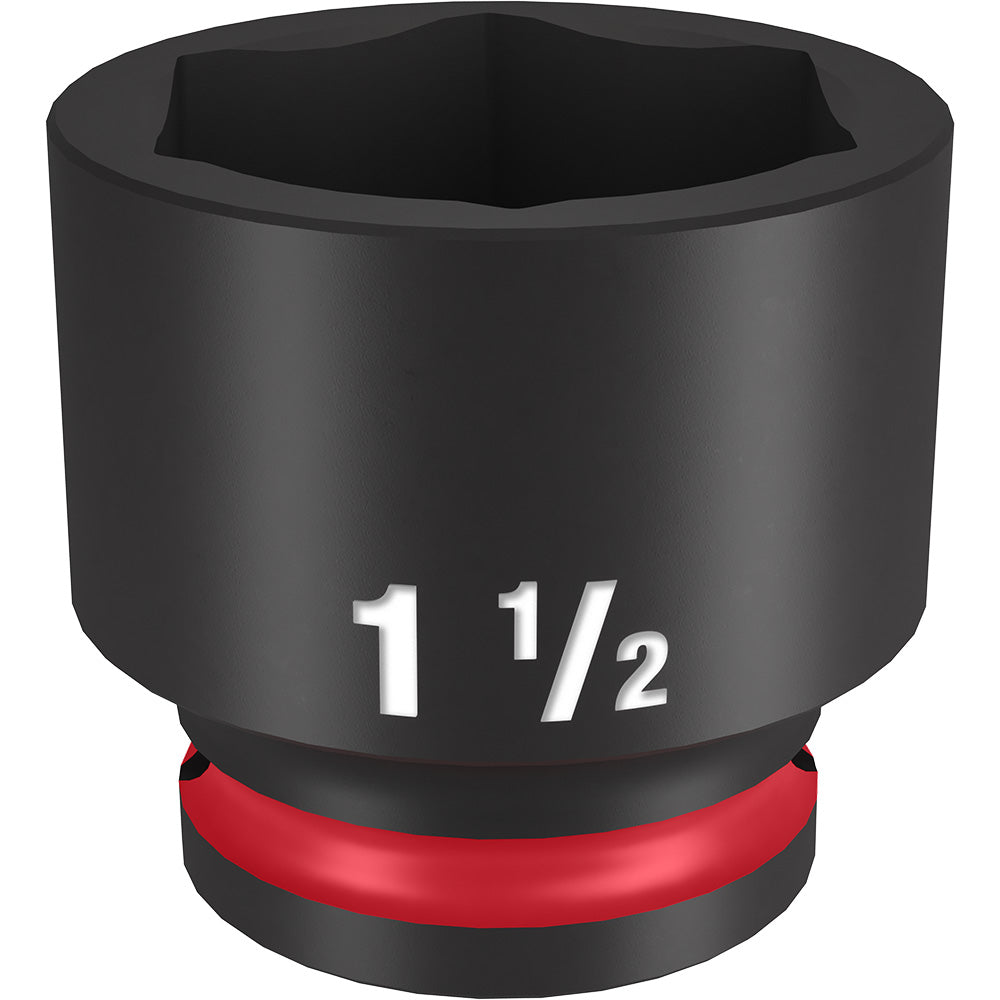 Milwaukee 1-1/2in SHOCKWAVE Impact Duty Socket with 1/2in Drive