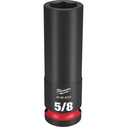 Milwaukee 49-66-6224 SHOCKWAVE Impact Duty 5/8 inch 1/2 inch Drive SAE 6pt Deep Socket