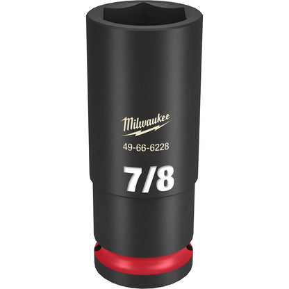 Milwaukee 49-66-6228 SHOCKWAVE Impact Duty 7/8 inch 1/2 inch Drive SAE 6pt Deep Socket