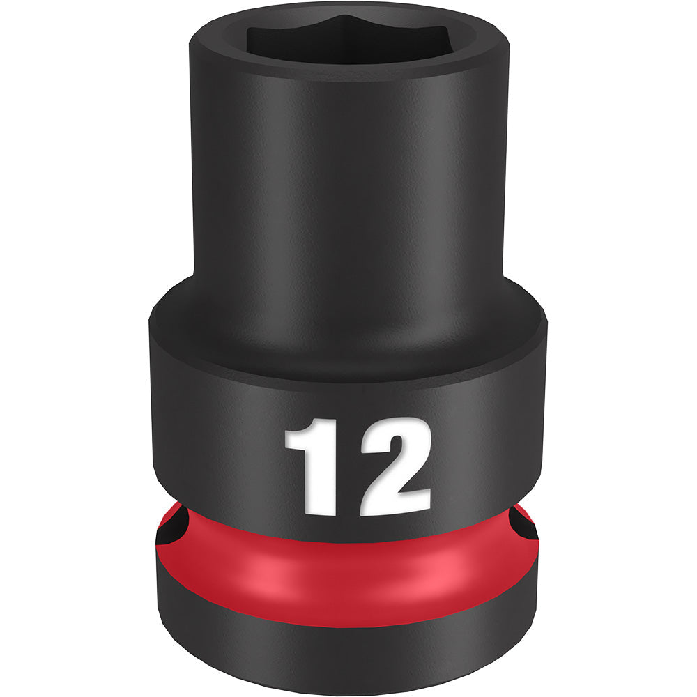 Milwaukee 12mm SHOCKWAVE Impact Duty Socket with 1/2in Drive