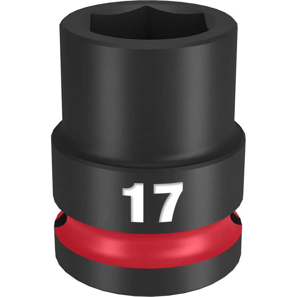 Milwaukee 17mm SHOCKWAVE Impact Duty Socket with 1/2in Drive