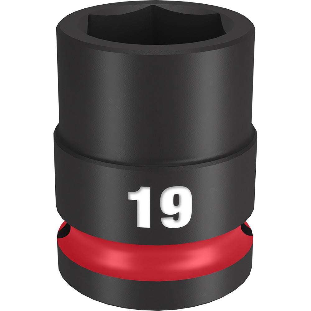 Milwaukee 19mm SHOCKWAVE Impact Duty Socket with 1/2in Drive