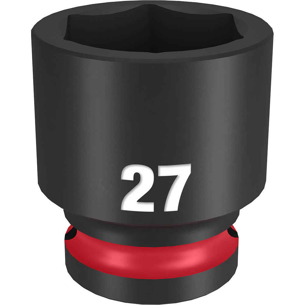 Milwaukee 27mm SHOCKWAVE Impact Duty Socket with 1/2in Drive