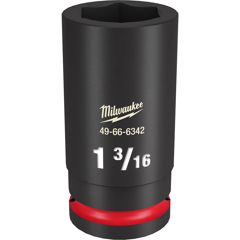 Milwaukee 1-3/16in SHOCKWAVE Impact Duty Deep Socket with 3/4in Drive