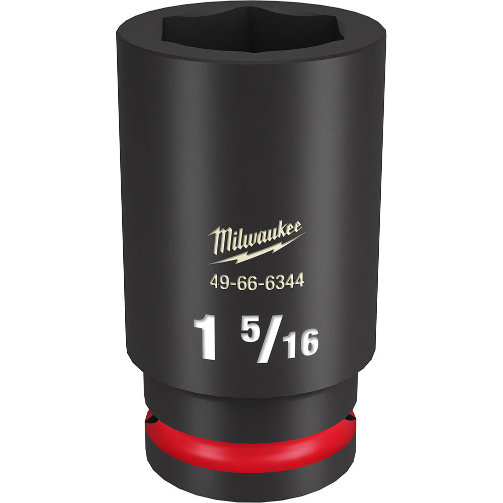 Milwaukee SHOCKWAVE 1-5/16in Deep Impact Socket - 3/4in Drive
