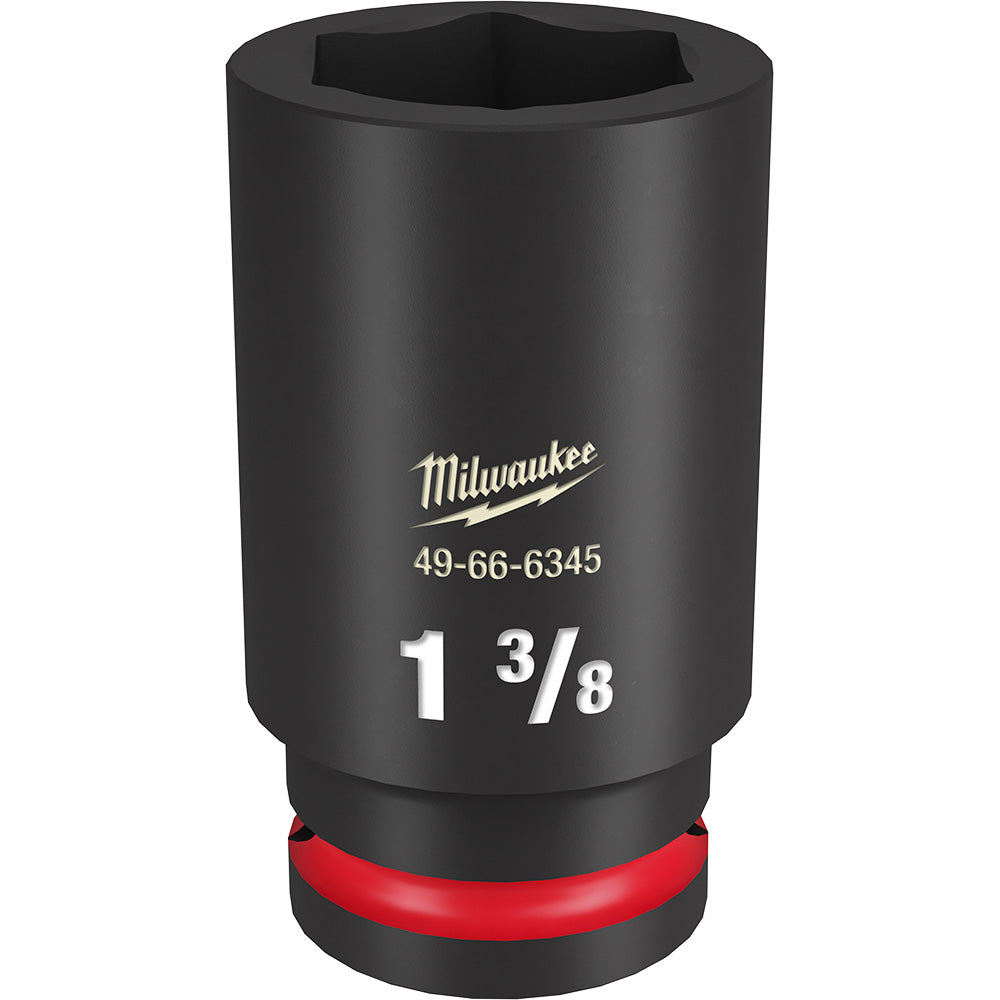 Milwaukee SHOCKWAVE 1-3/8in Deep Impact Socket - 3/4in Drive