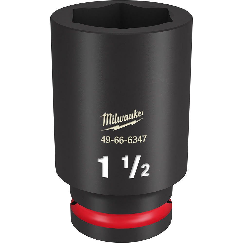 Milwaukee SHOCKWAVE 1-1/2in Deep Impact Socket - 3/4in Drive