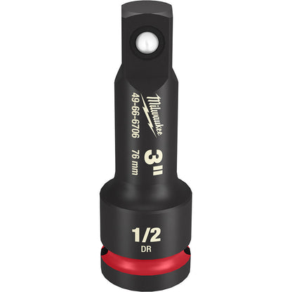 Milwaukee 49-66-6706 SHOCKWAVE Impact Duty 1/2-inch Drive 3-inch Extension