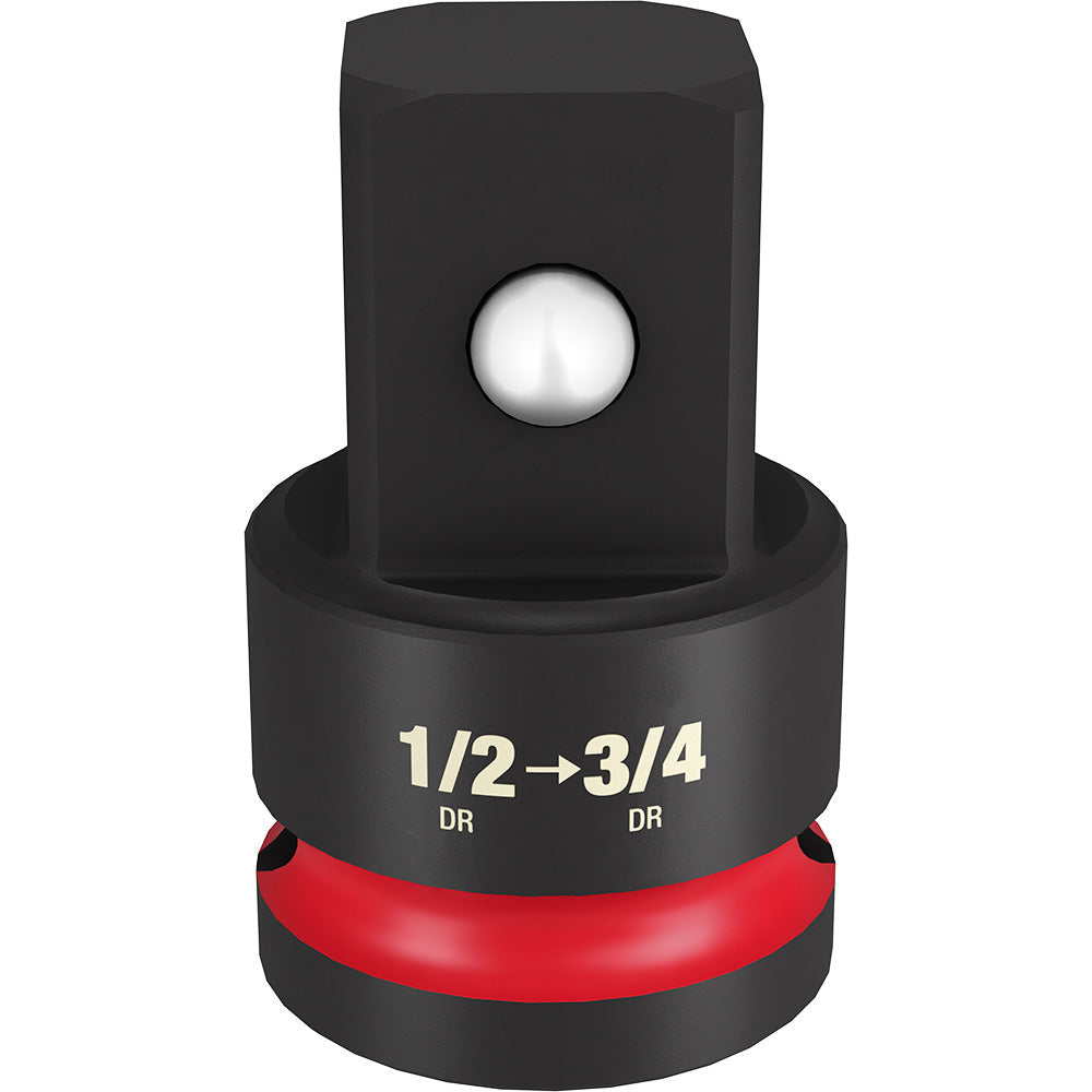 Milwaukee SHOCKWAVE 1/2in Drive to 3/4in Drive Impact Adapter