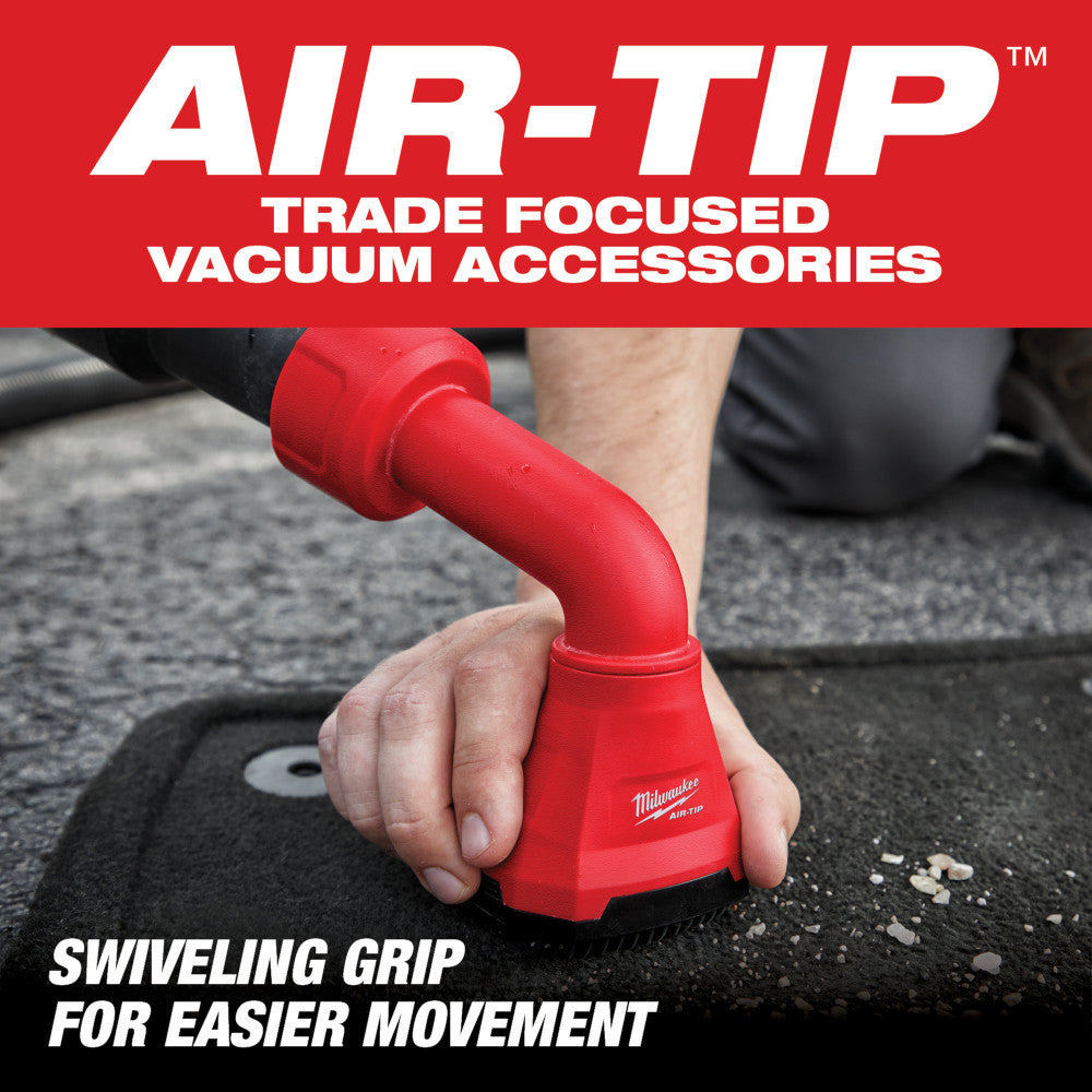Milwaukee 49-90-2020 AIR-TIP Swiveling Palm Brush