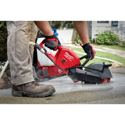 Milwaukee 49-93-9004 DIAMOND MAX General Purpose 4-1/2 inch Segmented Turbo Diamond Blade cutting concrete