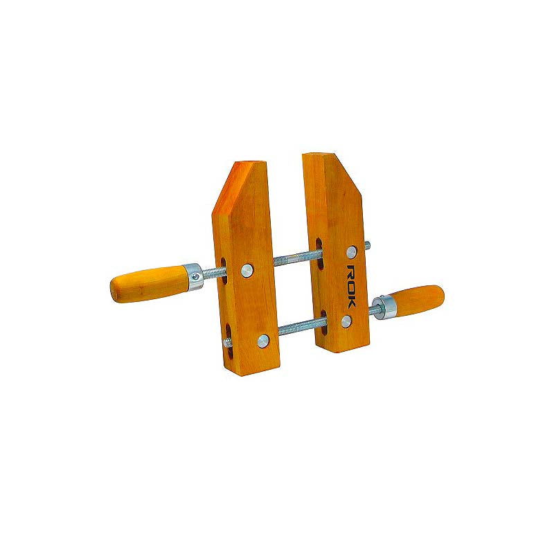 ROK 8in Wooden Handscrew Clamp