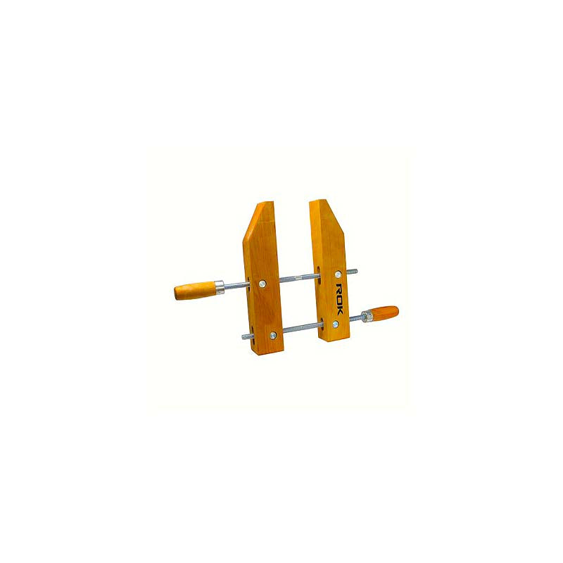 ROK 12in Wooden Handscrew Clamp