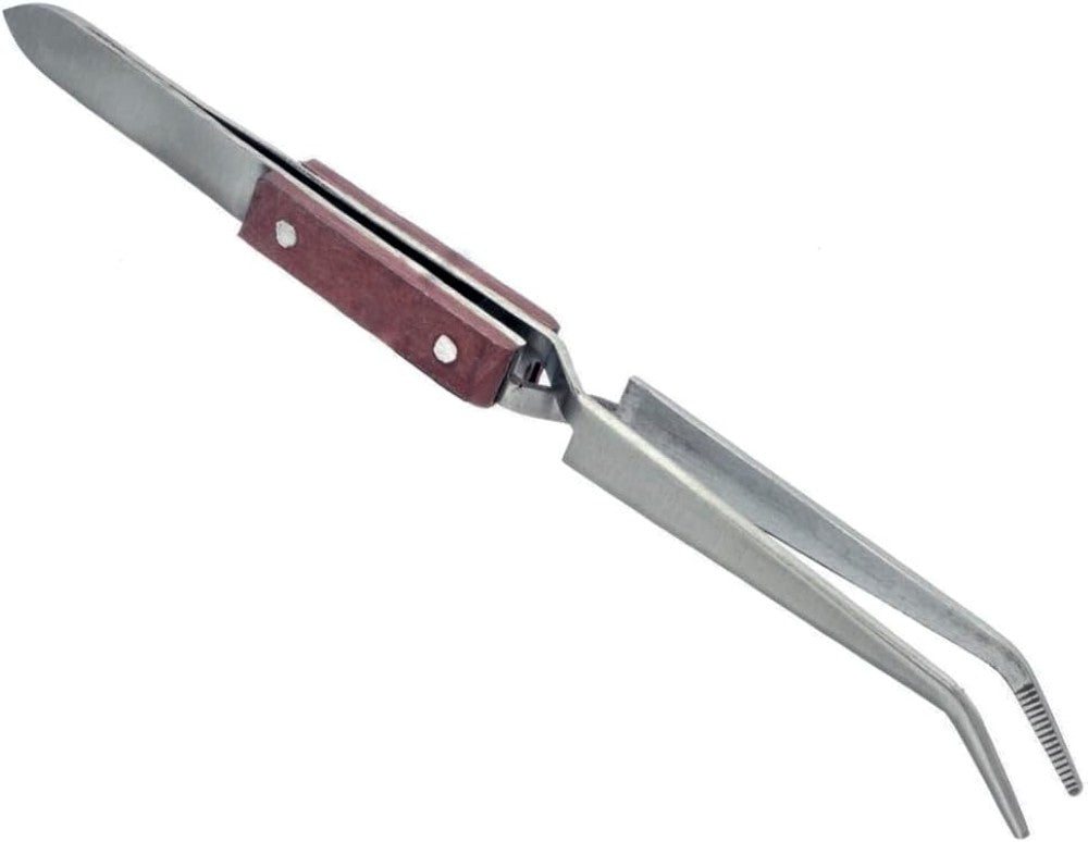 Sona 6-1/2in Cross Action Fibre Grip Tweezer