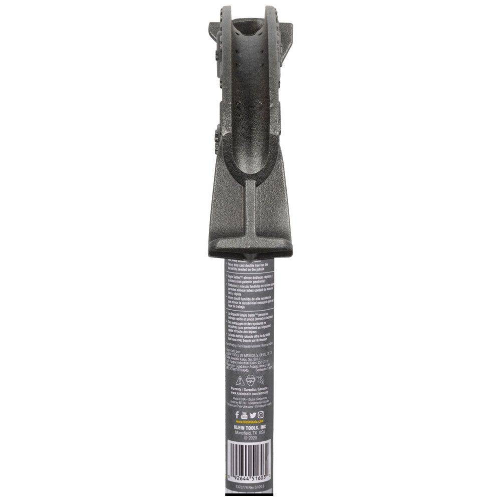 Klein Tools 51604 Iron Conduit Bender Full Assembly - 3/4" EMT with Angle Setter