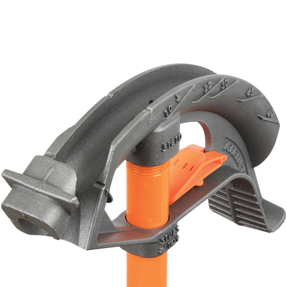 Klein Tools 51605 Iron Conduit Bender Full Assembly - 1 inch EMT with Angle Setter