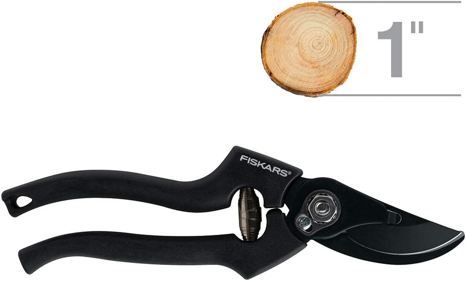 Fiskars UltraSharp Steel Bypass Angled Pruning Shears