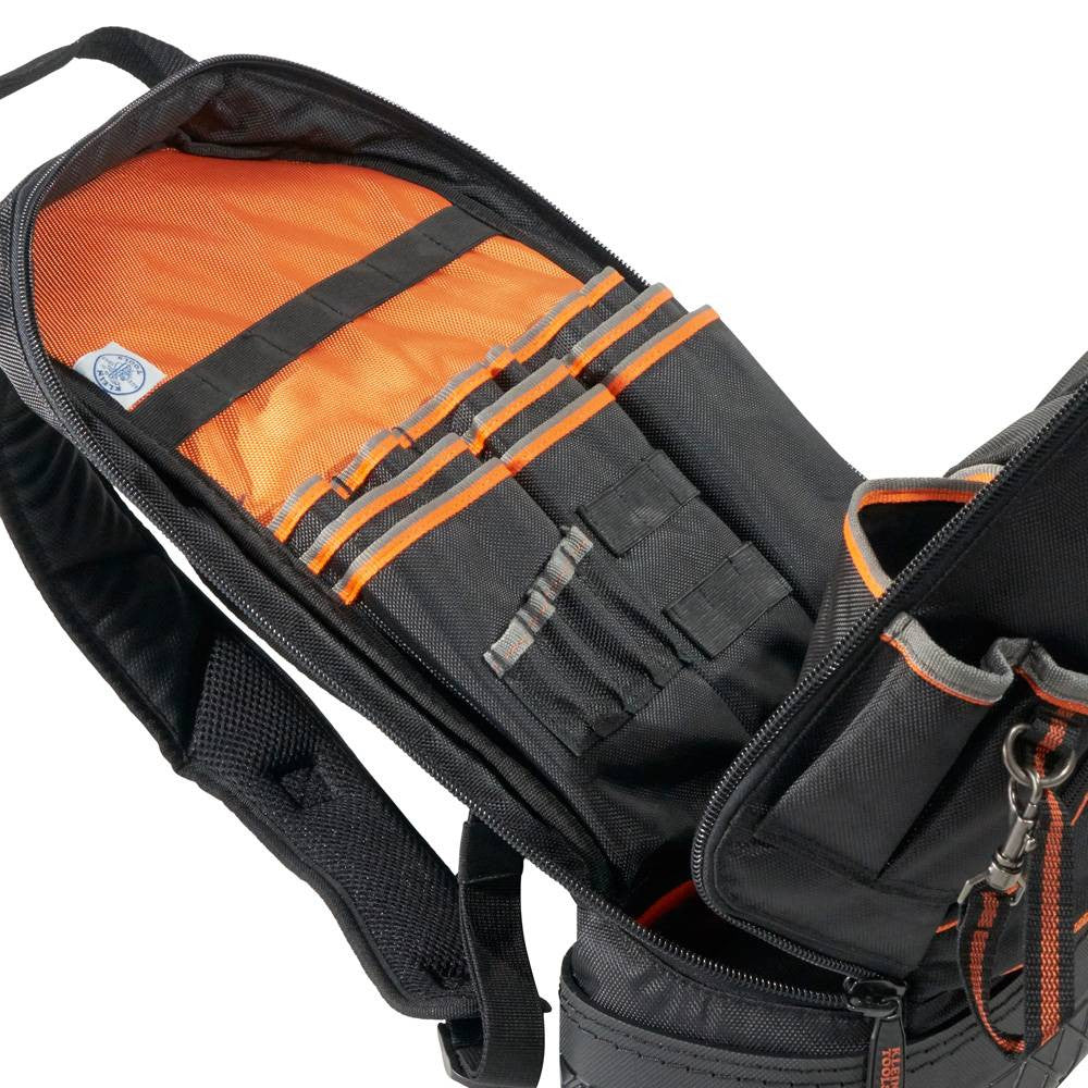 Klein Tools 55421BP-14 Tradesman Pro 14 Inch 39-Pocket Backpack Tool Bag
