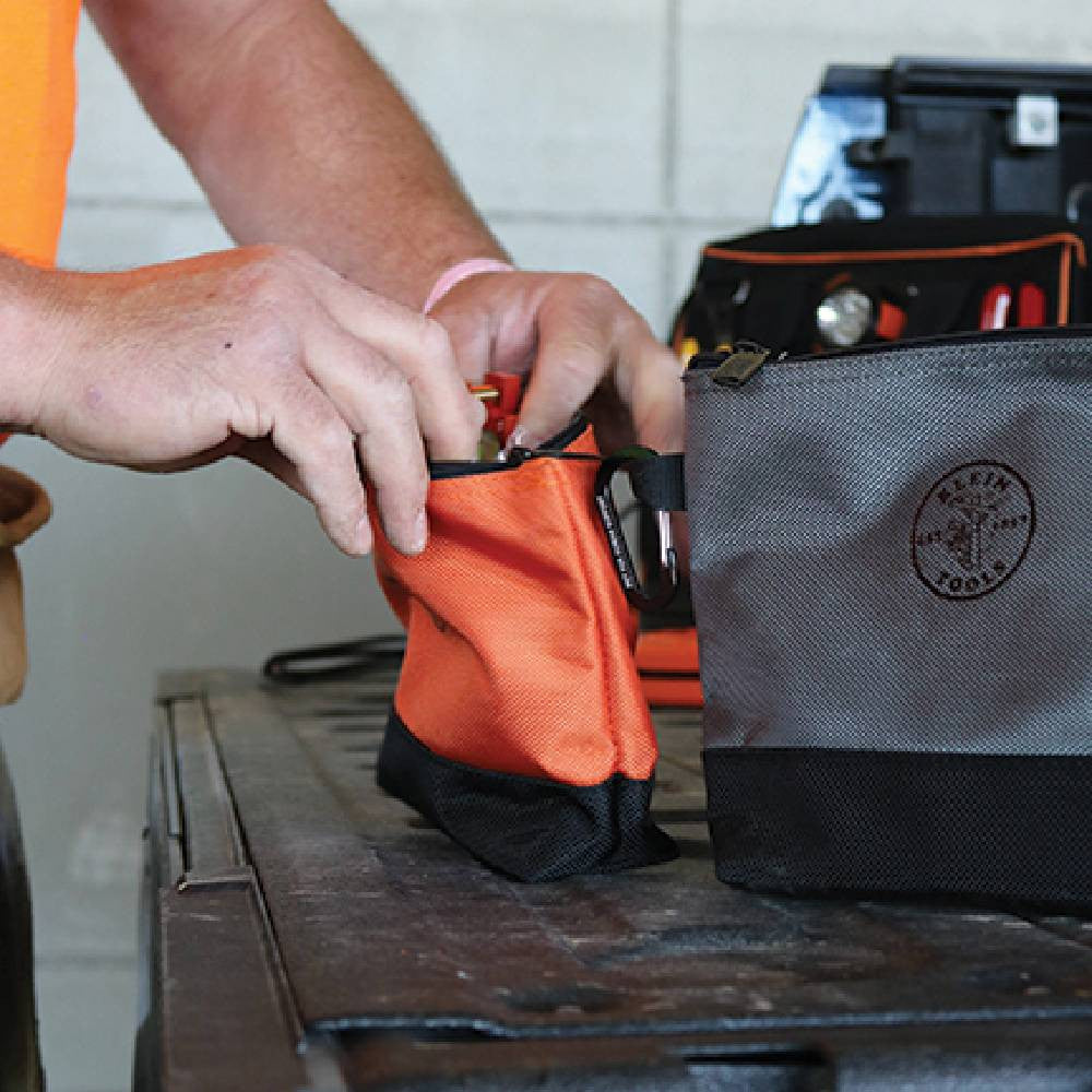 Klein Tools 55470 Stand-Up Zipper Tool Pouches - 2pk