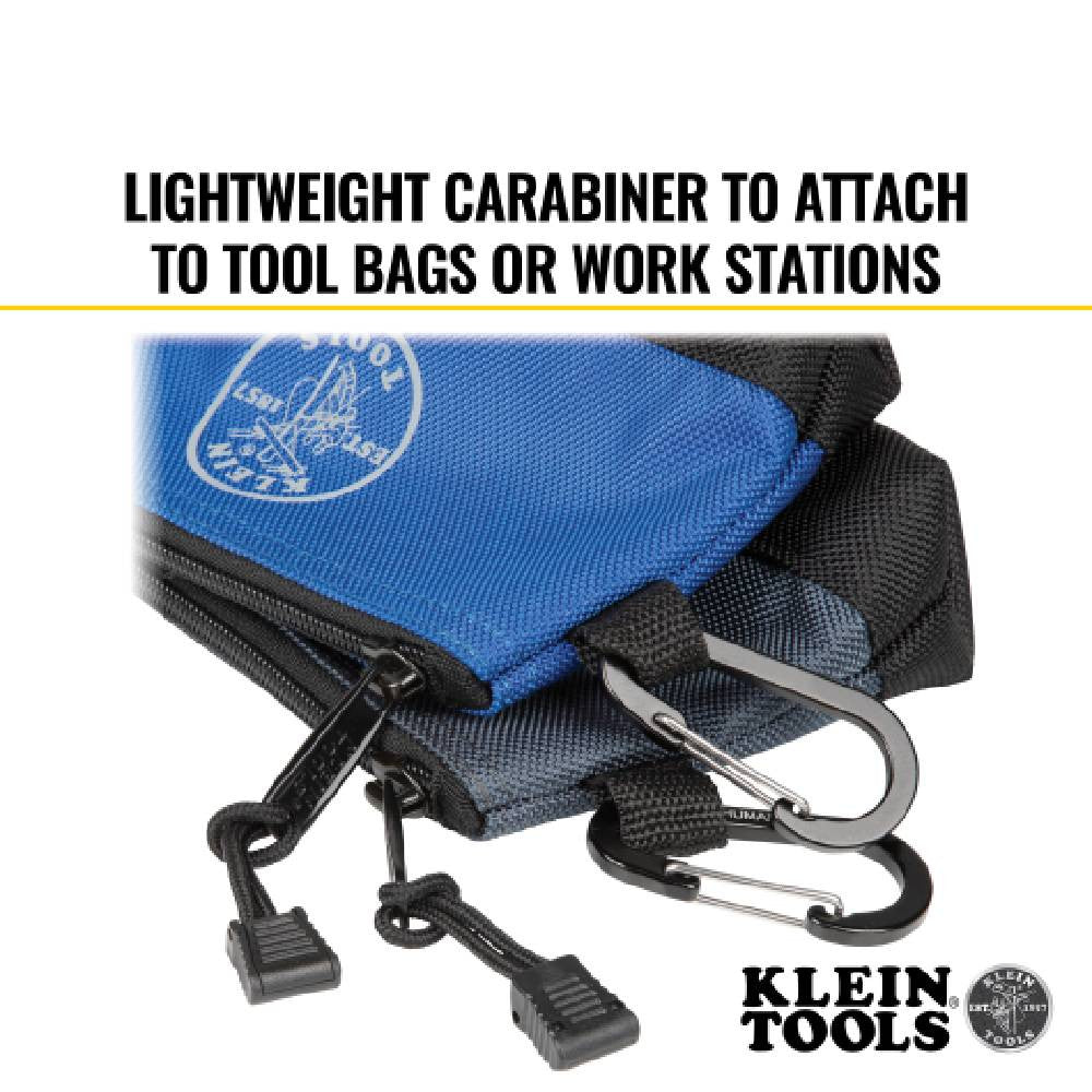 Klein Tools 55559 14 Inch & 7 Inch Stand-Up Zipper Tool Bags - 2pk