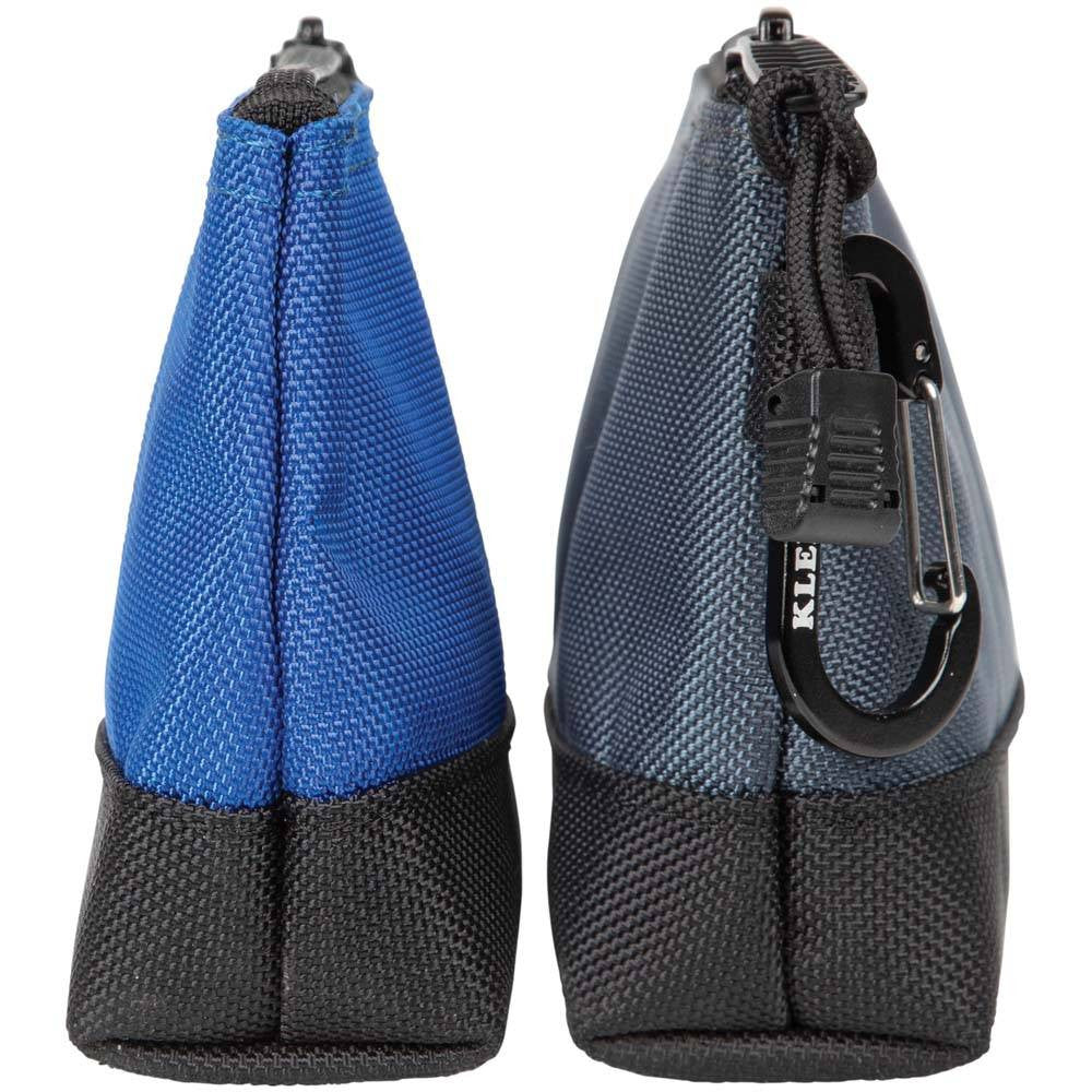 Klein Tools 55559 14 Inch & 7 Inch Stand-Up Zipper Tool Bags - 2pk