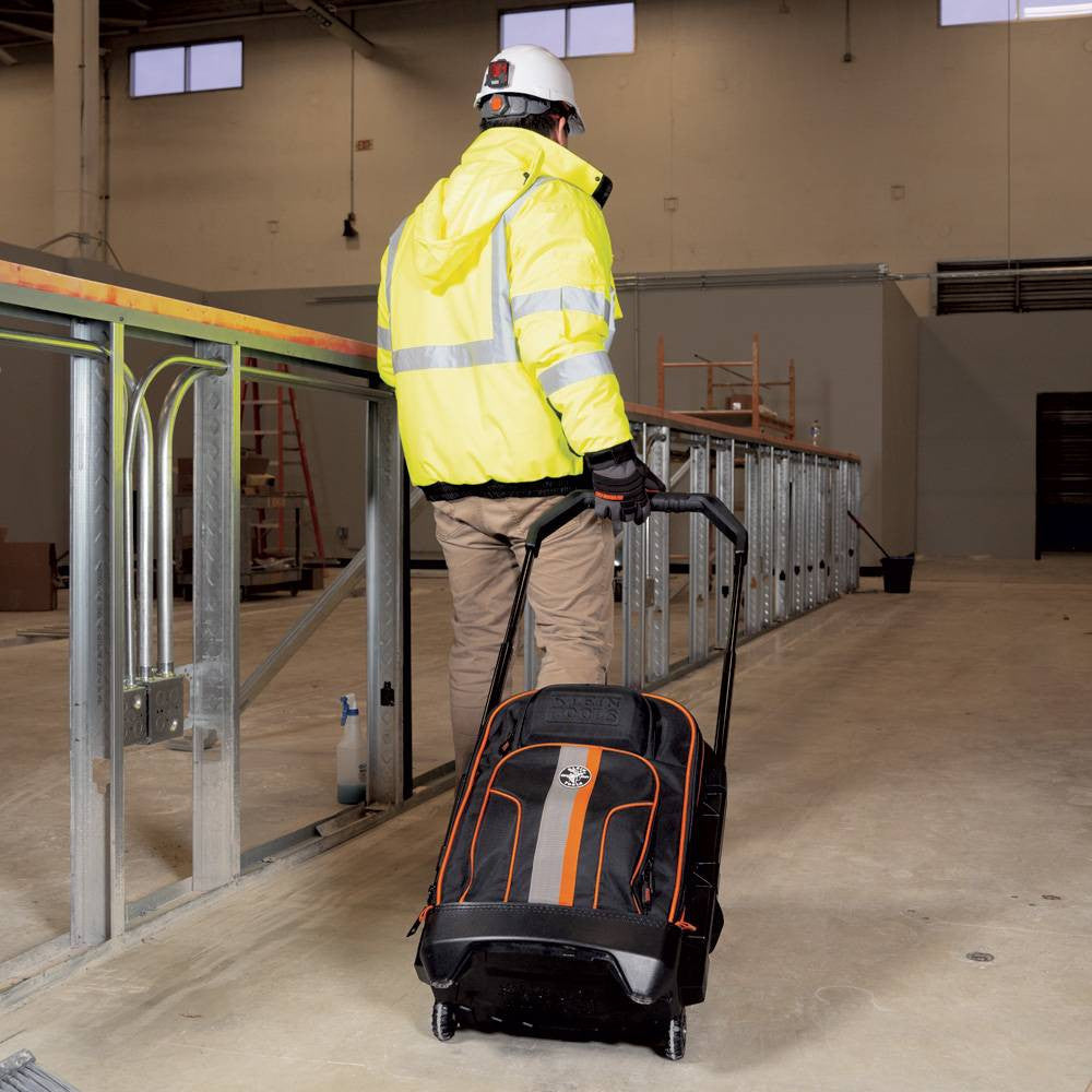 Klein Tools 55604 Tradesman Pro 17 Inch Rolling Tool Backpack