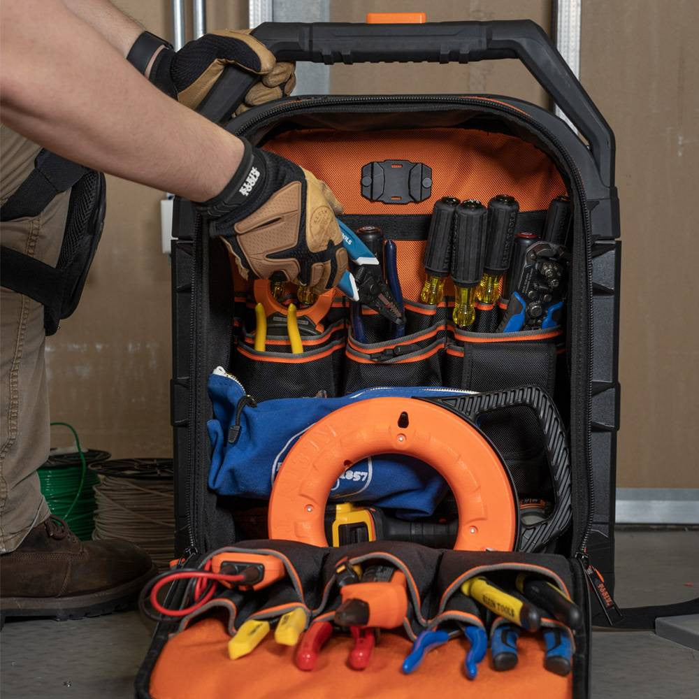 Klein Tools 55604 Tradesman Pro 17 Inch Rolling Tool Backpack